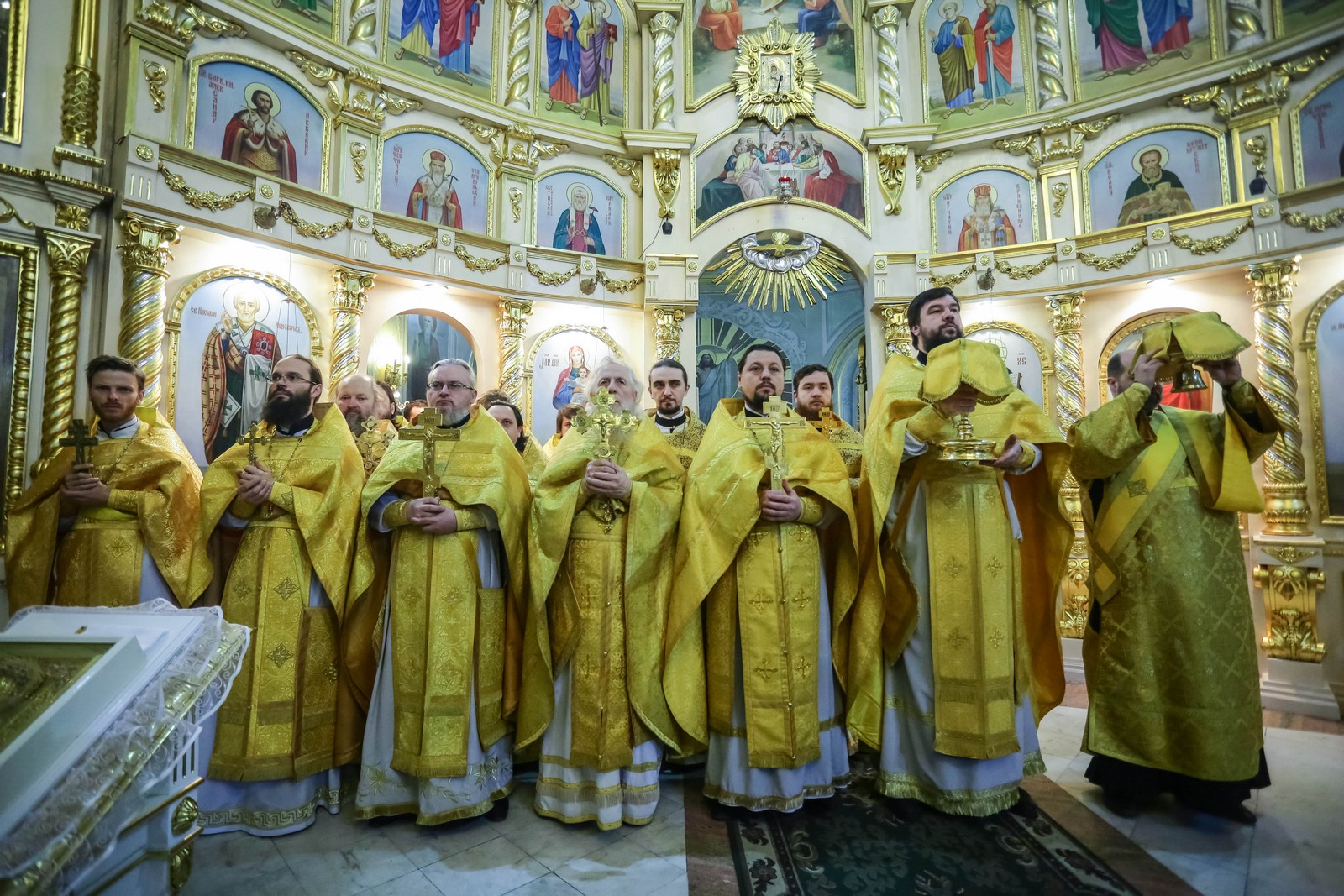 Слушатели курсов повышения квалификации совершили Литургию